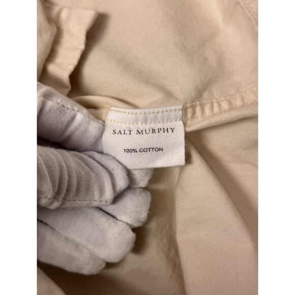 Salt Murphy Shirt Large Mens Snap Front Sleeveless Collared - Picture 8 of 8